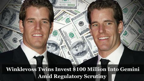 Unsheltered Crypto Loan Winklevoss Twins Invest 100 Million Into