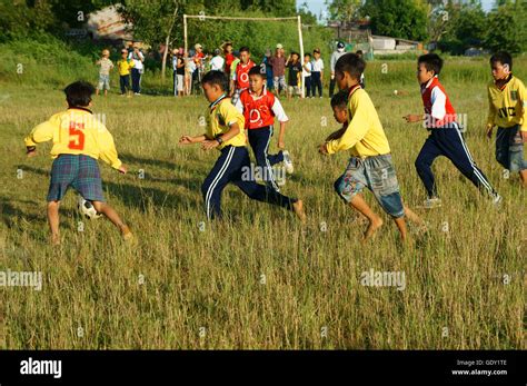 Vietnamese Child Playing Soccer Hi Res Stock Photography And Images Alamy