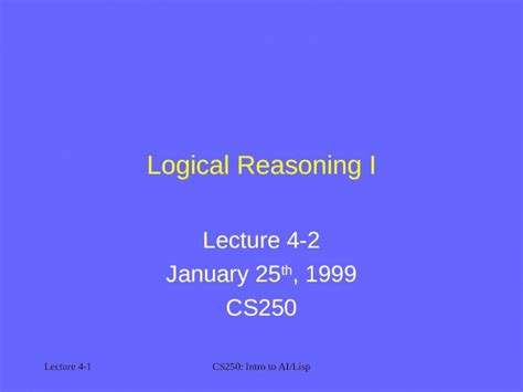 PPT Logical Reasoning I DOKUMEN TIPS