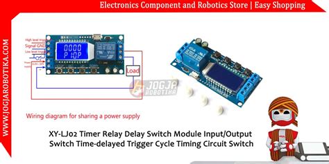 Xy Lj Timer Relay Delay Switch Module Input Output Switch Time