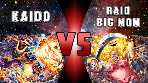 Optc Kaido Vs Raid Big Mom Youtube