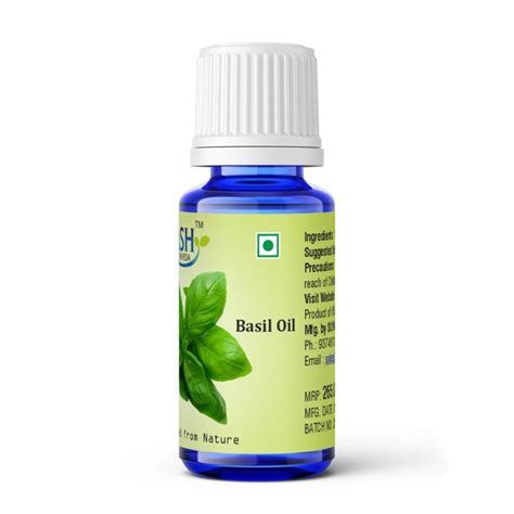 Basil Oil 15ML - Suyash Ayurveda