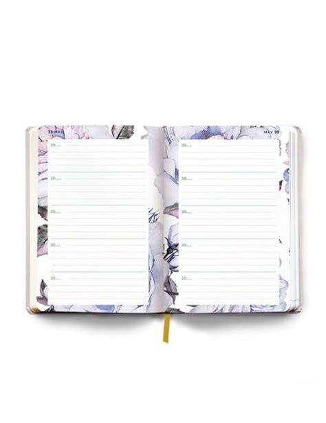 Agenda Perp Tuel Ans Golden Pastel Shop