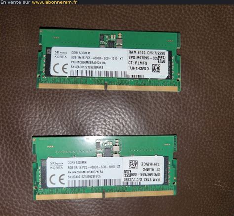 SK Hynix DDR5 SODIMM 8GBx2