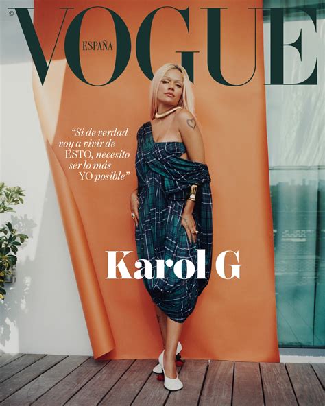 Karol G Portada De Vogue Espa A Hace Como Unos Dos O Tres A Os Me