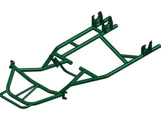 Chassis Tony Kart Extreme CAD Model 3DCADBrowser