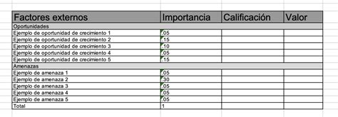 Qu Es Una Matriz Efe C Mo Se Realiza Y Ejemplos