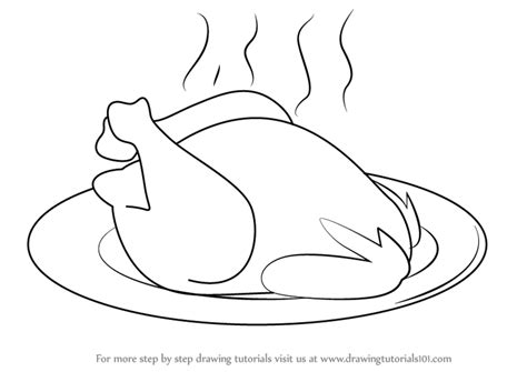 Poultry In Motion: 5 Steps To Sketching Succulent Roasted Chicken