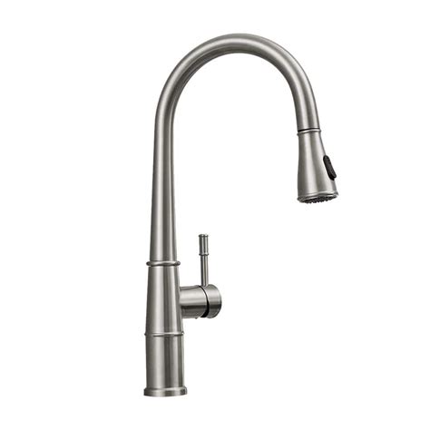 Maincraft Single Handle Pull Down Sprayer Kitchen Faucet High Arc 360 Degree Swivel Pull Out