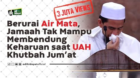 Teks Khutbah Jumat Adi Hidayat Pdf Pelajaranku