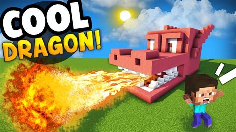 Minecraft Tutorial How To Make A Ender Dragon Survival House Red Dragon Youtube