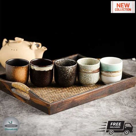 Jual Japanese Style Ceramic Tea Cup Gelas Cangkir Mug Teh Kopi Unik