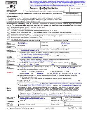 Fillable Online Hr Ou Note To Properly Process Form W 7 The Applicant