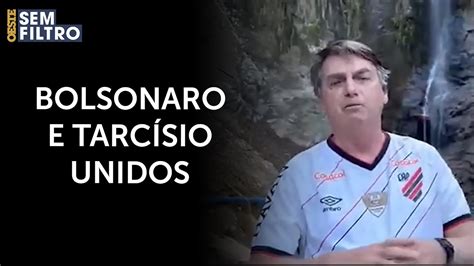 Bolsonaro grava vídeo elogios a Tarcísio de Freitas Exemplo