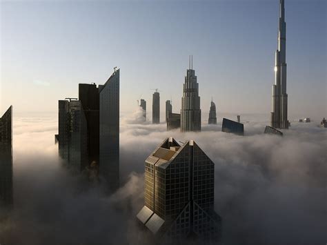 15 Stunning Pictures Of Dubai Covered In Fog Cosmopolitan Middle East