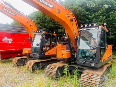 Doosan DX140 LC Tracked Excavator For Sale United Kingdom Newry AA40515