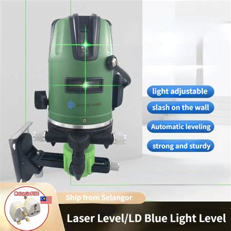 Laser Level Lines Point Adjustable Green Light Self Leveling