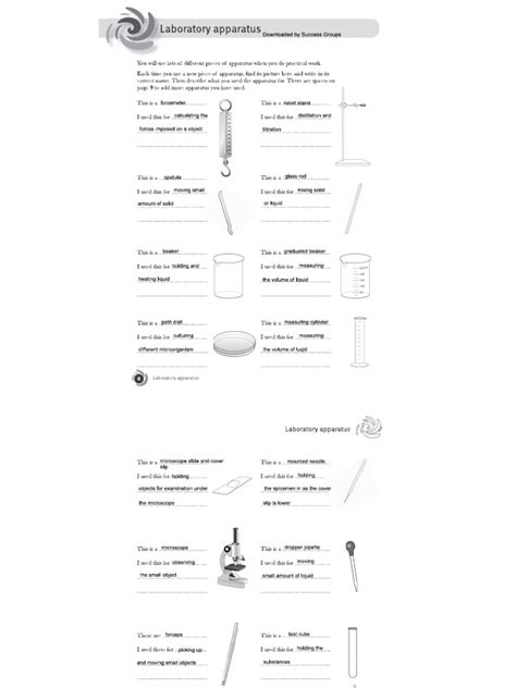 Laboratory Apparatus | PDF