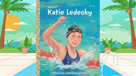 A Little Golden Book Biography Katie Ledecky Kids Book Read Along Youtube