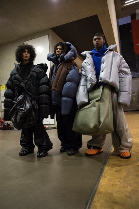 Backstage At The Aw Central Saint Martins Ma Fashion Show Dazed