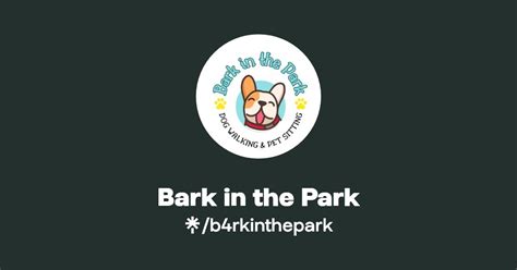 Bark In The Park Instagram Facebook Tiktok Linktree