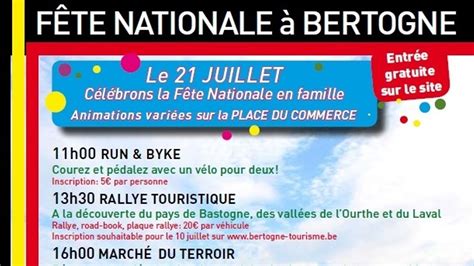 Fête nationale à Bertogne 21 juillet Luxembourg Matin Auvio