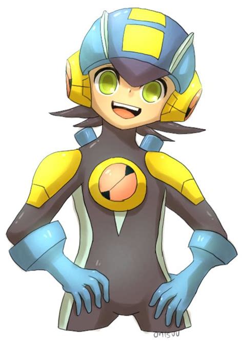 Megaman Nt Warrior By Onisuu On Deviantart Warrior Superhero Character