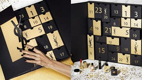 The YSL Beauty advent calendar features beauty bestsellers and ...