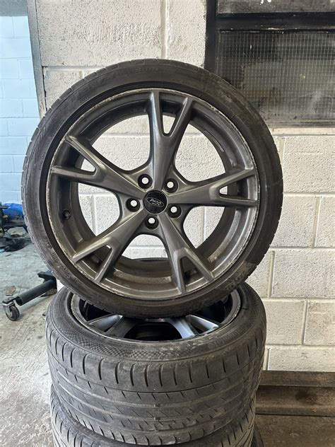 Ford Focus St Alloy Wheels Alloys Tyres Set Of Inch Ebay