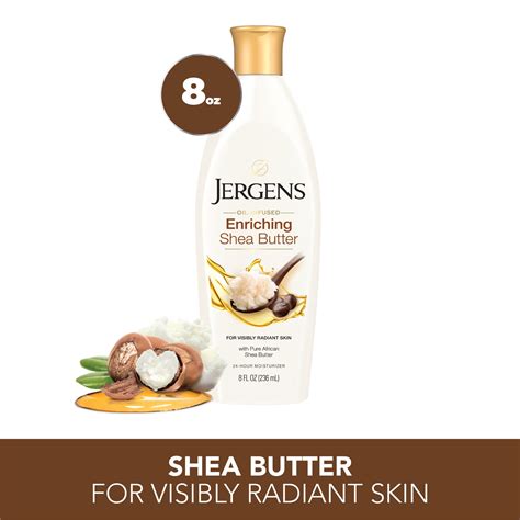 Jergens Shea Butter Deep Conditioning Body Lotion 8 Fl Oz