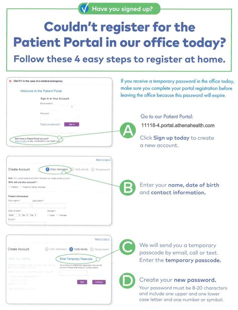 Patient Portal Instructions - Valdosta, GA: Valdosta Orthopedic Associates