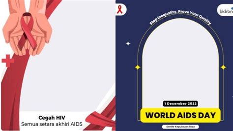 Link Twibbon Hari Aids Sedunia Beserta Cara Menggunakannya