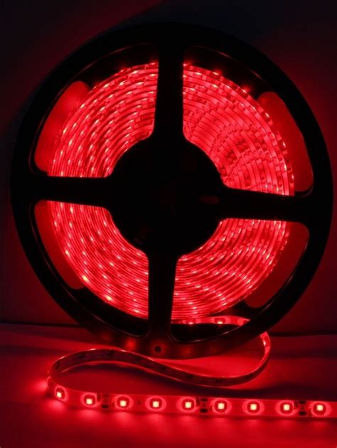 Lampu Led Strip Smd Ip Outdoor Waterproof Warna Merah