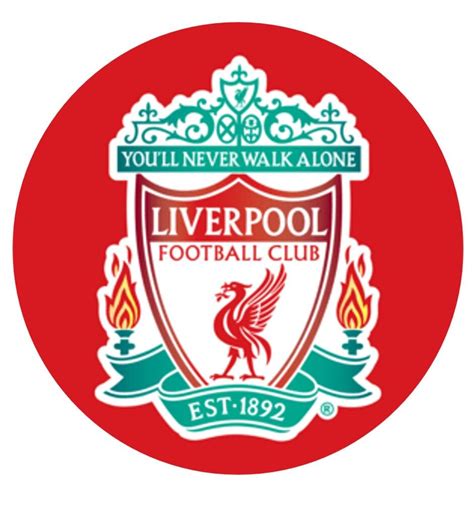 Liverpool Fc Logo 8 Edible Pre Cut Cake Topper Etsy Uk