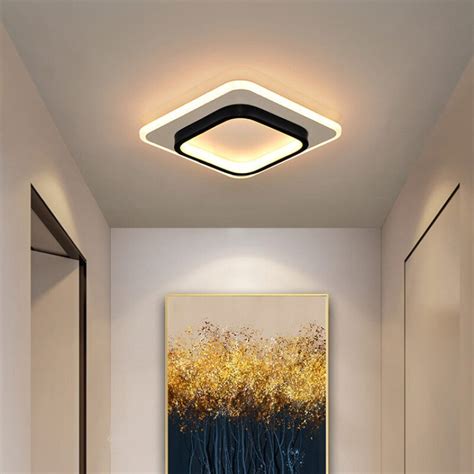 Moderno e minimalista led luzes de teto superfície montado quarto