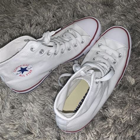 Brand new converse high top -unisex -size 8.5 in... - Depop