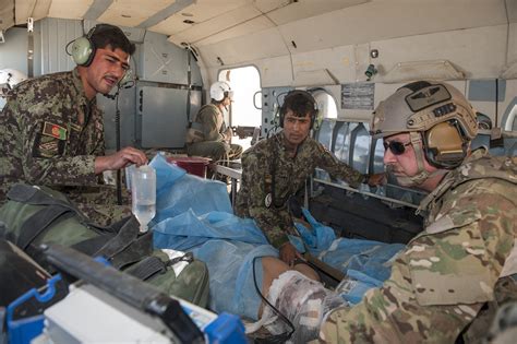 Afghan Air Force Flight Medics Provide Medical Care Boost Confidence