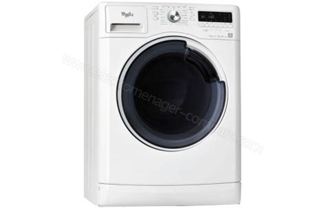 Whirlpool Awoe Fiche Technique Prix Et Avis