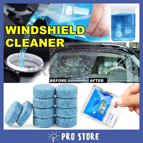 PROSTORE Car Windshield Cleaner Glass Cleaner Car Solid Wiper Window