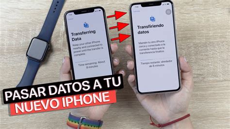 Cómo Pasar Datos A Un iPhone Nuevo Fácil Rápido YouTube