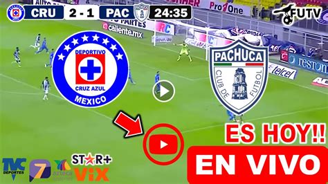 Cruz Azul Vs Pachuca En Vivo Donde Ver Y A Que Hora Juega Cruz Azul Vs