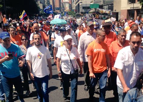 Fotos Y Video Oposición Marchó En Apoyo A Los Presos Políticos 800noticias