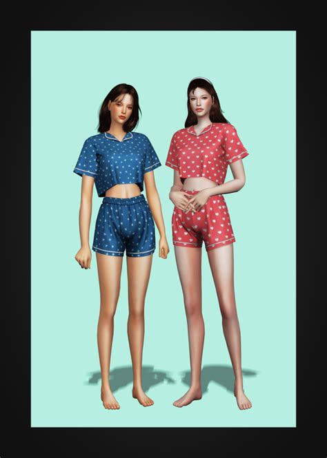 35 Cosiest Sims 4 Female Sleepwear Cc Best Custom Pyjamas