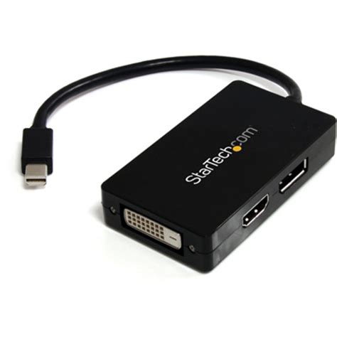 Startech Mini Displayport To Displayport Dvi Hdmi Mdp Dpdvhd B H