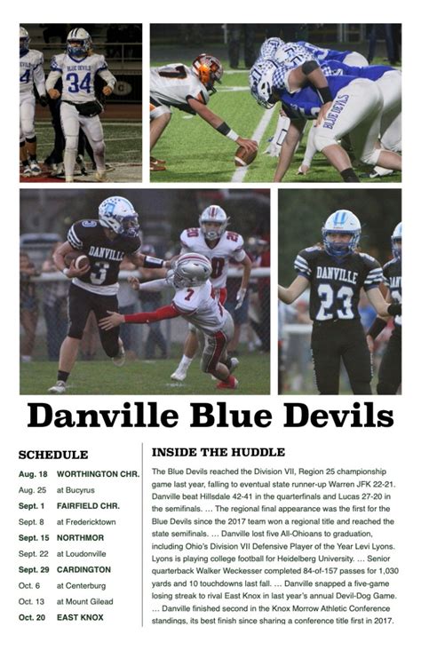 High School Football Preview: Danville Blue Devils