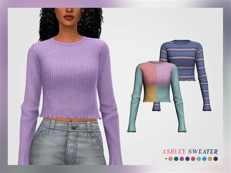 The Sims Resource Ashley Sweater