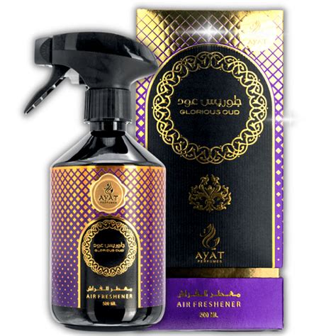 Glorious Oud Spray Air Et Tissus Room Freshener Ayat 500 Ml Al