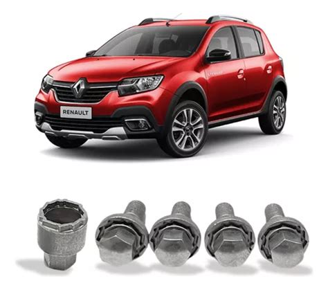 Trava Parafuso Antifurto Roda Original Farad Sandero Stepway