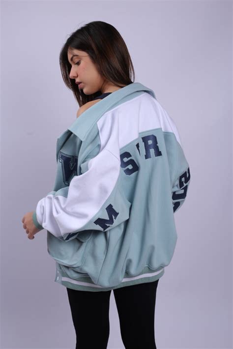 Casaca Para Promoci N Oversized Mint Casa Cross