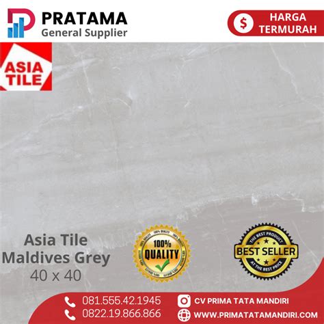 Jual Asia Tile Keramik Lantai Dinding X Grey Tekstur Glossy